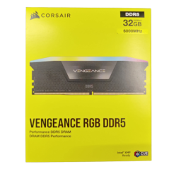 DDR5 32GB KIT 2x16GB PC 6000 Corsair Vengeance RGB CMH32GX5M2D6000C36