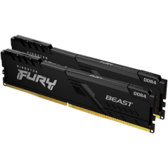 DDR4 64GB KIT 2x32GB PC 3200 Kingston FURY Beast KF432C16BBK2/64