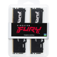 DDR5 32GB KIT 2x16GB PC 5200 Kingston FURY Beast RGB KF552C40BBAK2-32