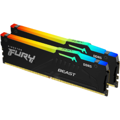 DDR5 32GB KIT 2x16GB PC 5600 Kingston FURY Beast RGB EX KF556C36BBEAK2-32