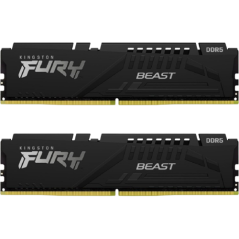 DDR5 32GB KIT 2x16GB PC 6000 Kingston FURY Beast KF560C40BBK2-32