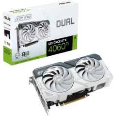 Asus GeForce® RTX 4060TI 8GB DUAL White OC