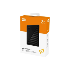 HDD Extern WD 2,5 2TB My Passport WDBYVG0020BBK-WESN