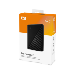 HDD Extern WD 2,5 4TB My Passport WDBPKJ0040BBK-WESN