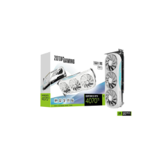 ZOTAC GeForce® RTX 4070 TI SUPER 16GB Trinity OC White Edition