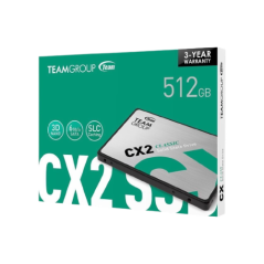 SSD Team Group 512GB CX2 Sata3 2,5 7mm T253X6512G0C101