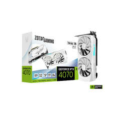 ZOTAC GeForce® RTX 4070 12GB Twin Edge OC White Edition