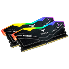 DDR5 32GB KIT 2x16GB PC 6000 Team T-Force Delta RGB FF3D532G6000HC38ADC01 schwarz