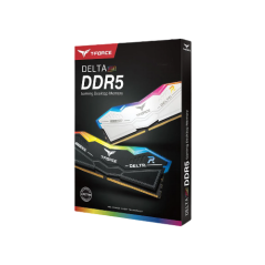 DDR5 32GB KIT 2x16GB PC 6400 Team T-Force Delta  RGB FF3D532G6400HC40BDC01 schwarz