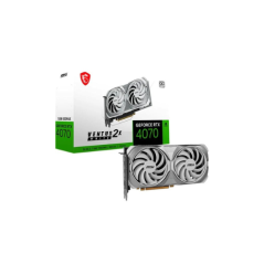 MSI GeForce® RTX 4070 12GB Ventus 2X WHITE OC