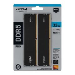 DDR5 32GB KIT 2x16GB PC 5600 Crucial PRO CP2K16G56C46U5